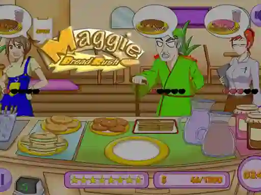 Logħba Maggie Bread Rush onlajn
