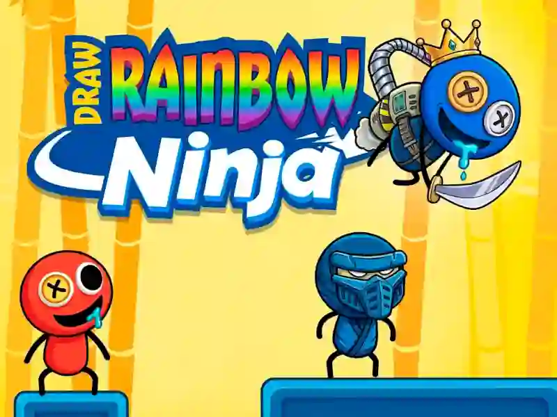 Logħba Draw Rainbow Ninja onlajn