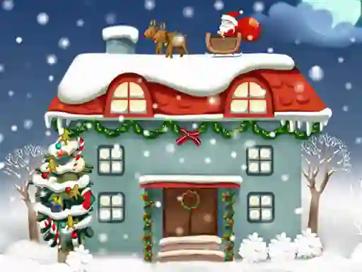Logħba Christmas Rooms Differences onlajn