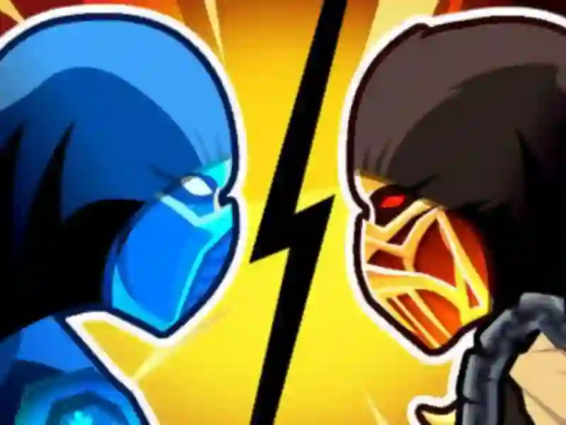 Logħba Stick Kombat 2D onlajn