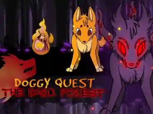 Logħba Doggy Quest The Dark Forest onlajn