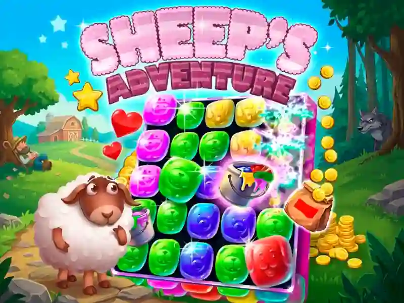 Logħba Sheeps Adventure onlajn