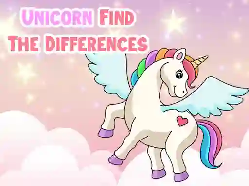 Logħba Unicorn Find The Differences onlajn