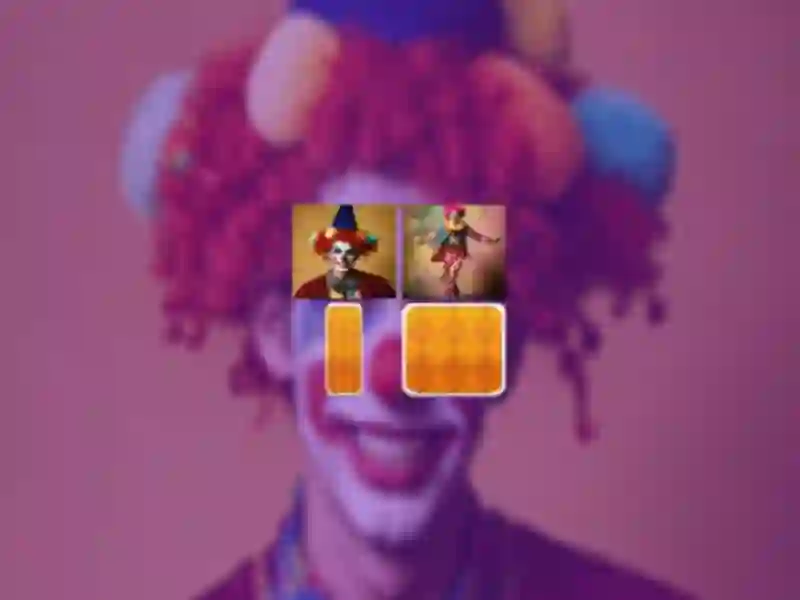 Logħba Clown Memory Match onlajn