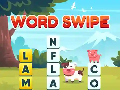 Logħba Words Swipe onlajn