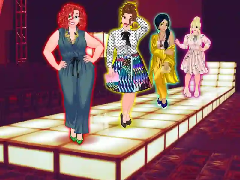 Logħba Princesses Runway Plus onlajn