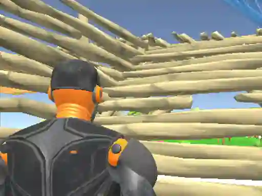 Logħba Fort Shooter Simulator onlajn