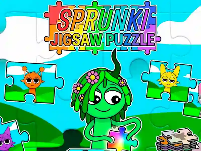 Logħba Sprunki Jigsaw Puzzle onlajn