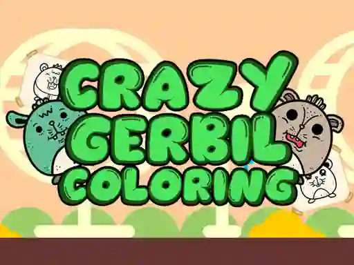 Logħba Crazy Gerbil Coloring onlajn