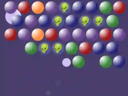 Logħba Aliens Bubble Shooter onlajn