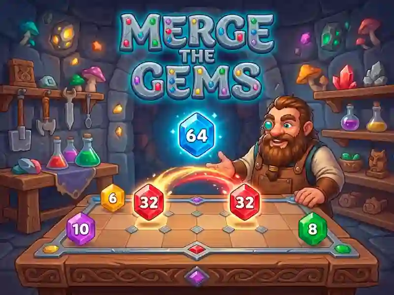 Logħba Merge the Gems onlajn
