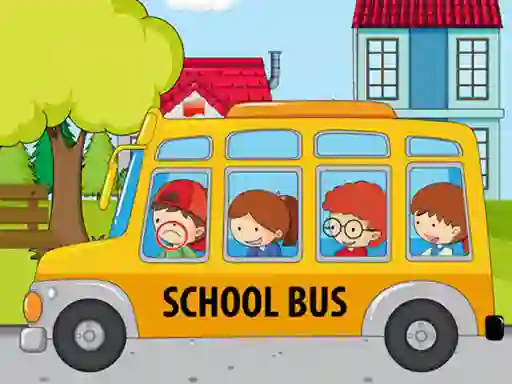 Logħba School Bus Differences onlajn