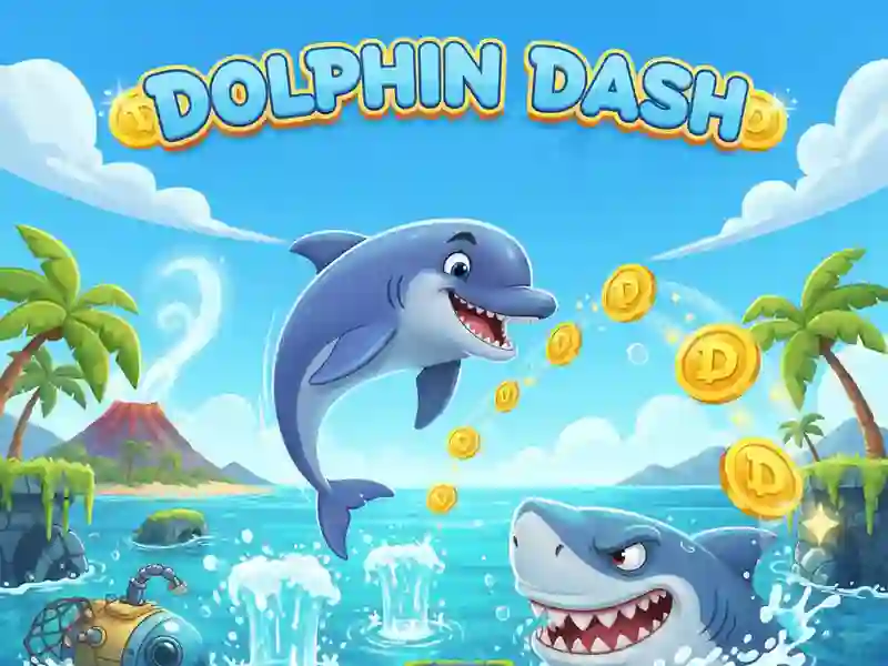Logħba Dolphin Dash onlajn