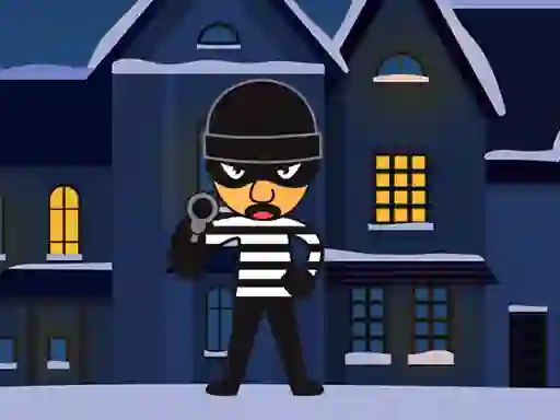 Logħba Robbers In The House onlajn