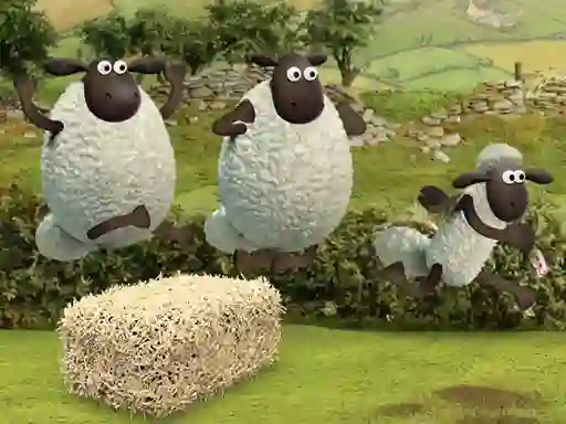Logħba Shaun the Sheep Alien Athletics onlajn