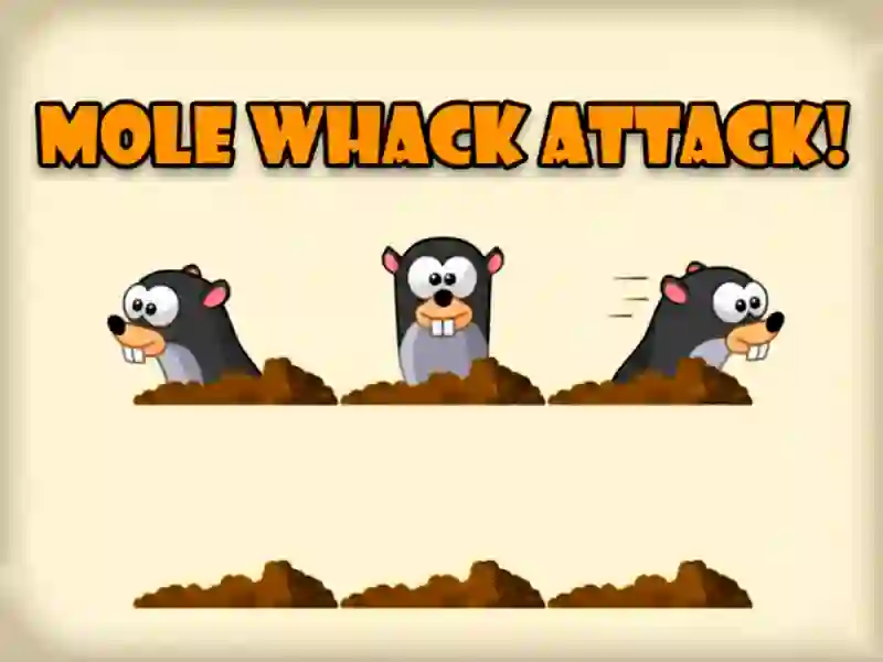 Logħba Mole Whack Attack onlajn