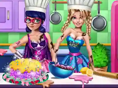 Logħba SuperHero Cooking Contest onlajn