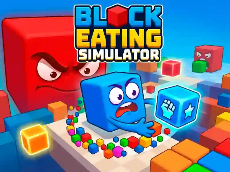 Logħba Block Eating Simulator onlajn