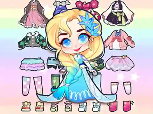 Logħba Hair Doll Dress Up World onlajn