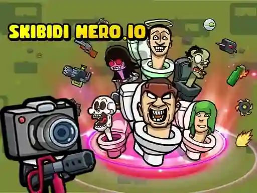 Logħba Skibidi Hero. IO onlajn