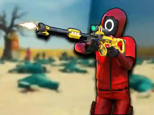 Logħba Squid Game Sniper Shooter onlajn