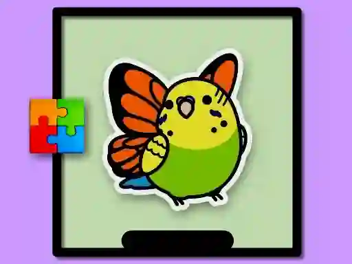 Logħba Cute Budgie Puzzle onlajn