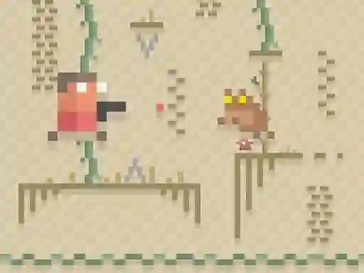 Logħba Paper Pixel Adventure onlajn