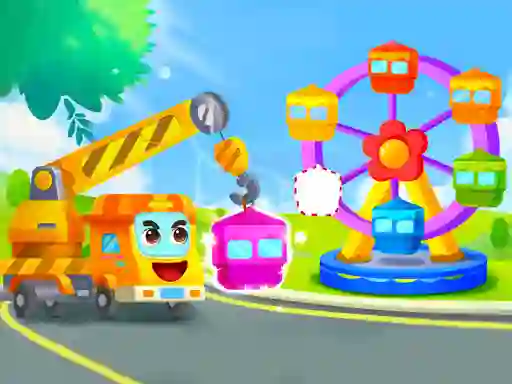 Logħba Little Panda Truck Team onlajn