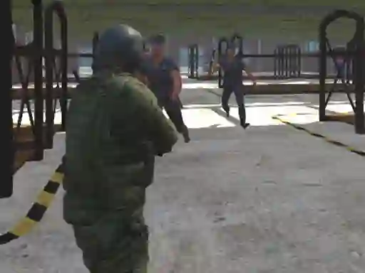 Logħba Infiltration of the Police Base onlajn