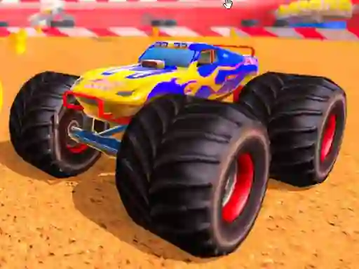 Logħba Monster truck Offroad Stunts onlajn