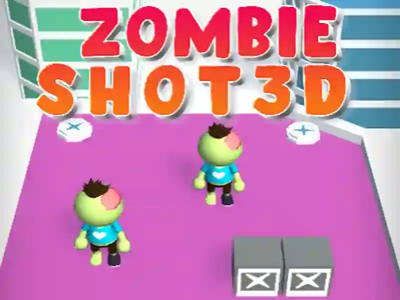 Logħba Zombie Shot 3D onlajn