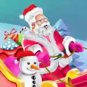 Logħba Design santas sleigh onlajn