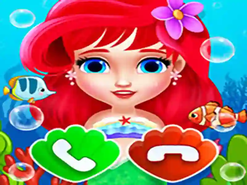 Logħba Baby Princess Mermaid Phone onlajn