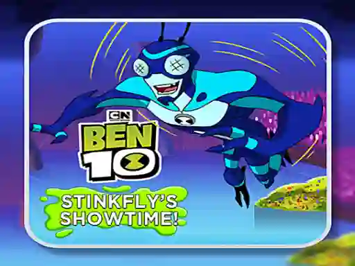 Logħba Ben 10 Challenge Stinkfly Showtime! onlajn