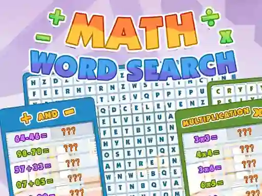Logħba Math Word Search onlajn
