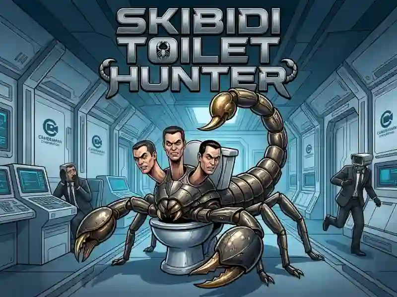 Logħba Skibidi Toilet Hunter onlajn