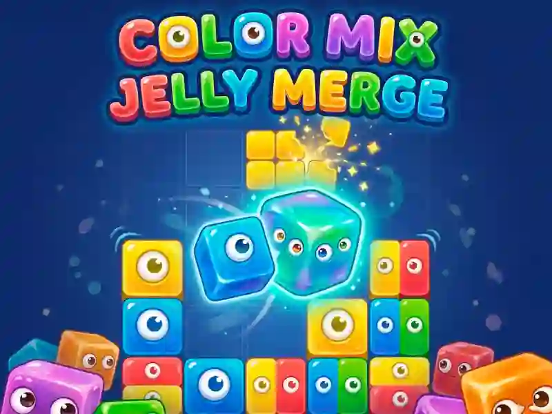 Logħba Color Mix - Jelly Merge onlajn
