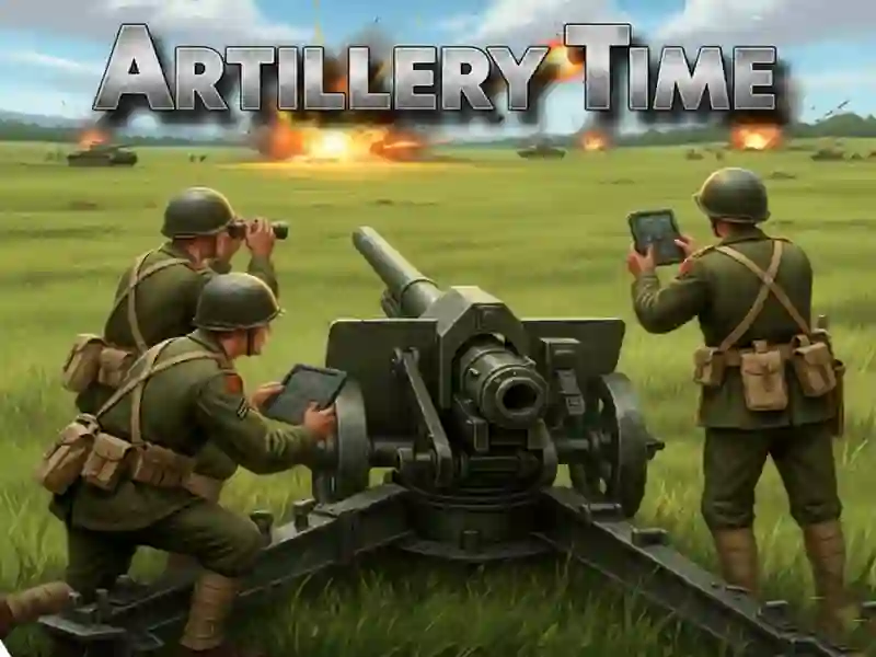Logħba Artillery Time onlajn