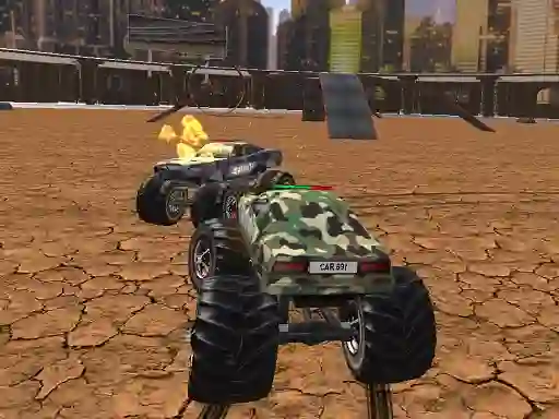 Logħba Demolition Monster Truck Army onlajn