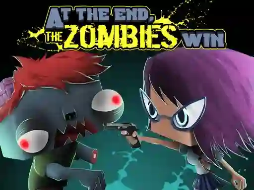 Logħba At the end, zombies win onlajn