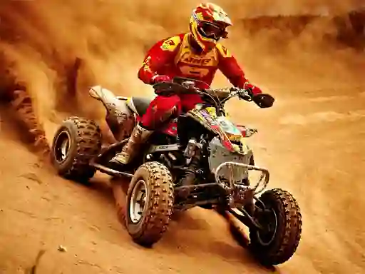 Logħba Offroad ATV Puzzle onlajn
