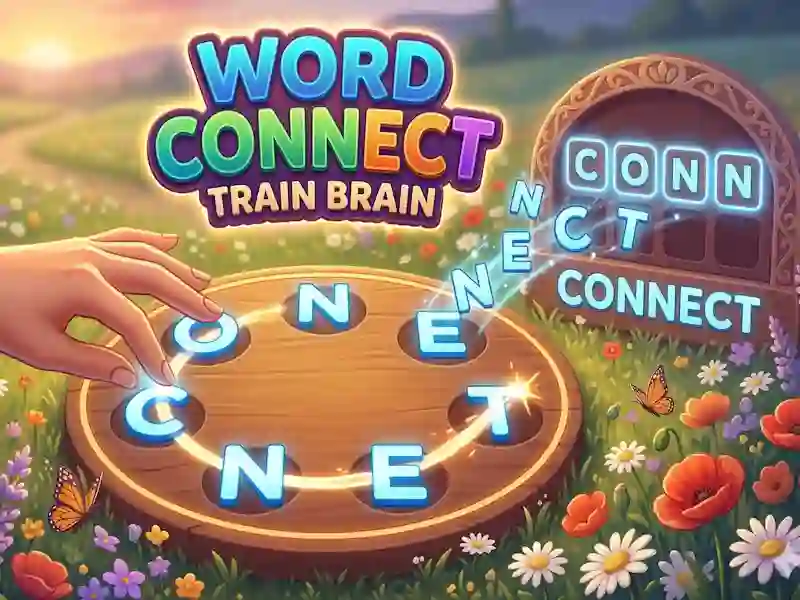 Logħba Word Connect Train Brain onlajn