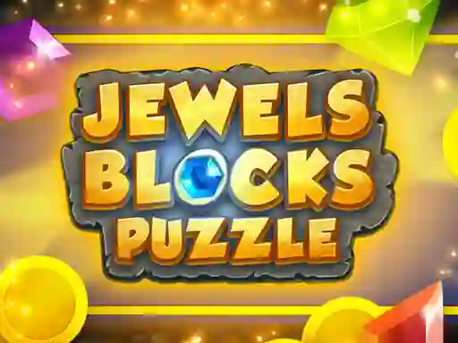 Logħba Jewels Blocks Puzzle onlajn