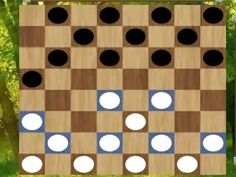 Logħba Classic Checkers: Forest onlajn