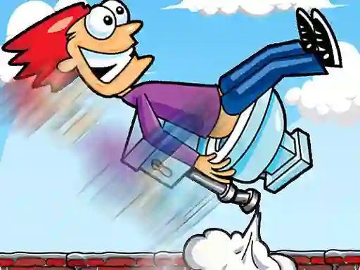 Logħba Farting Flippy King onlajn