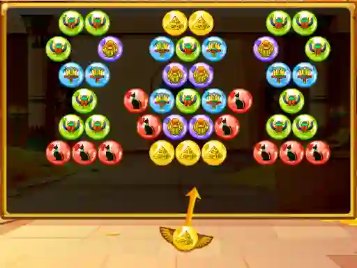 Logħba Bubble Shooter Egypt onlajn