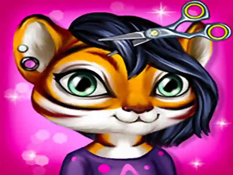 Logħba Cute Animal Hair Salon onlajn