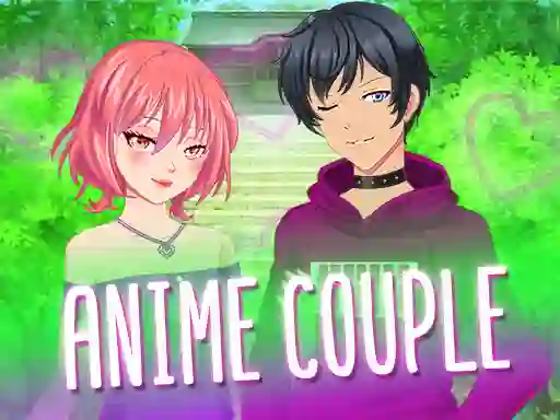 Logħba Anime Couple Dress Up onlajn