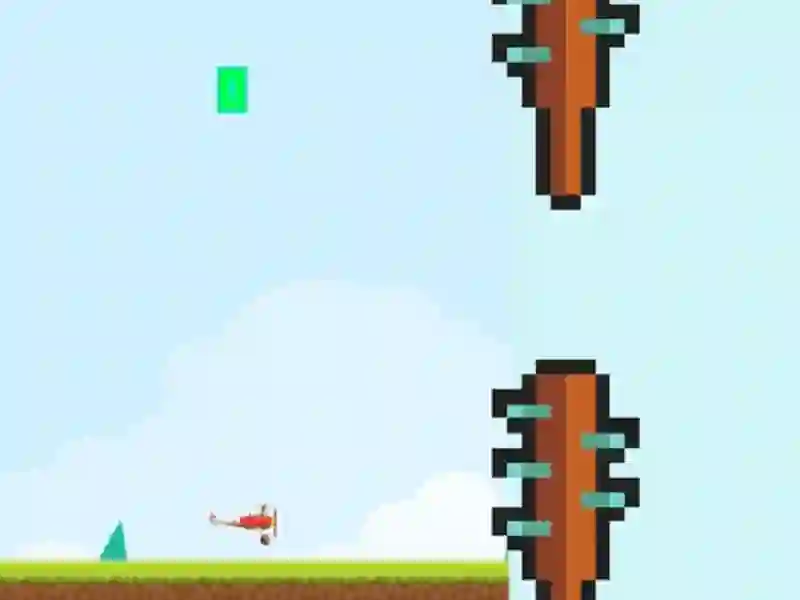 Logħba Tappy Plane 2D onlajn