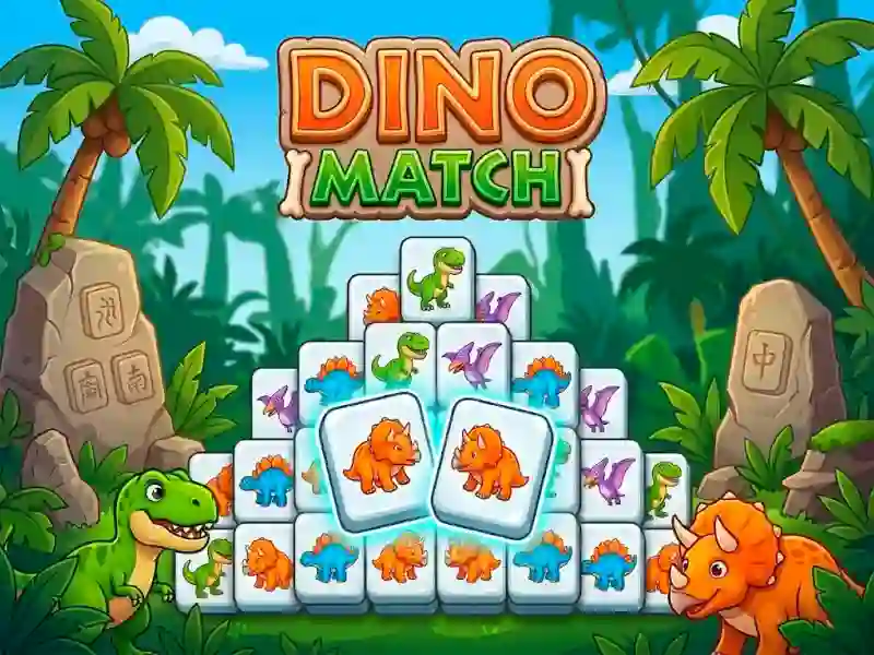 Logħba Dino Match onlajn